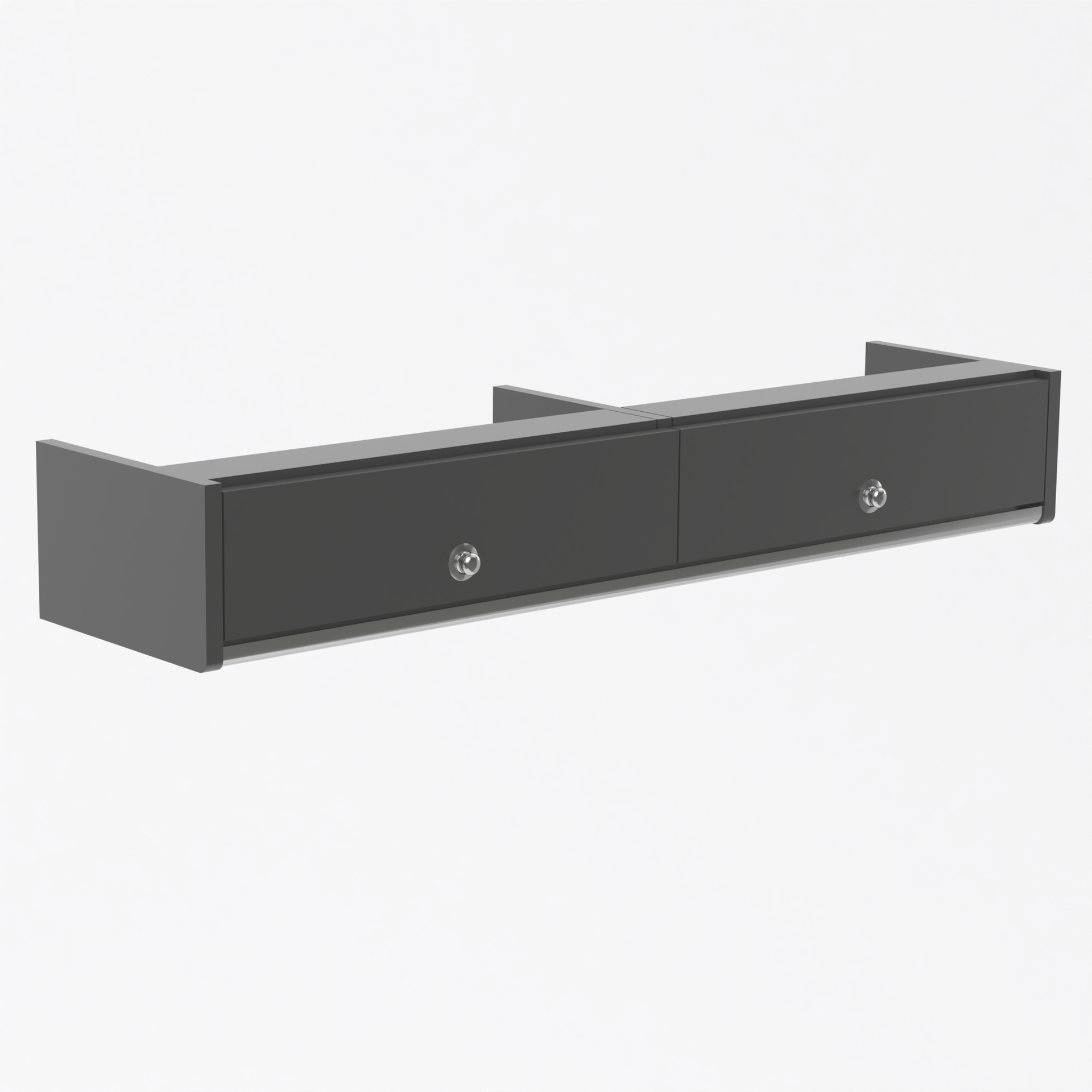 Custom CNC machined campervan overhead locker storage cabinet kit manufactured by AMT Group