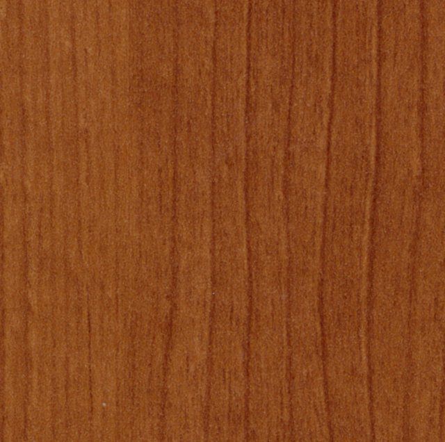 Warm Gloss Red Cherry lightweight plywood sample, perfect for classic bespoke automotive conversion cabinets.
