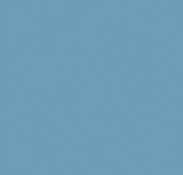 Muted pastel Nordic Blue finish sample of Vohringer lightweight plywood for clean Scandinavian van interiors.