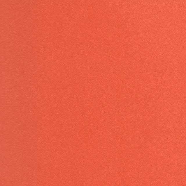Vibrant textured Orange sample swatch of premium Vohringer lightweight plywood for sport-styled camper styling.
