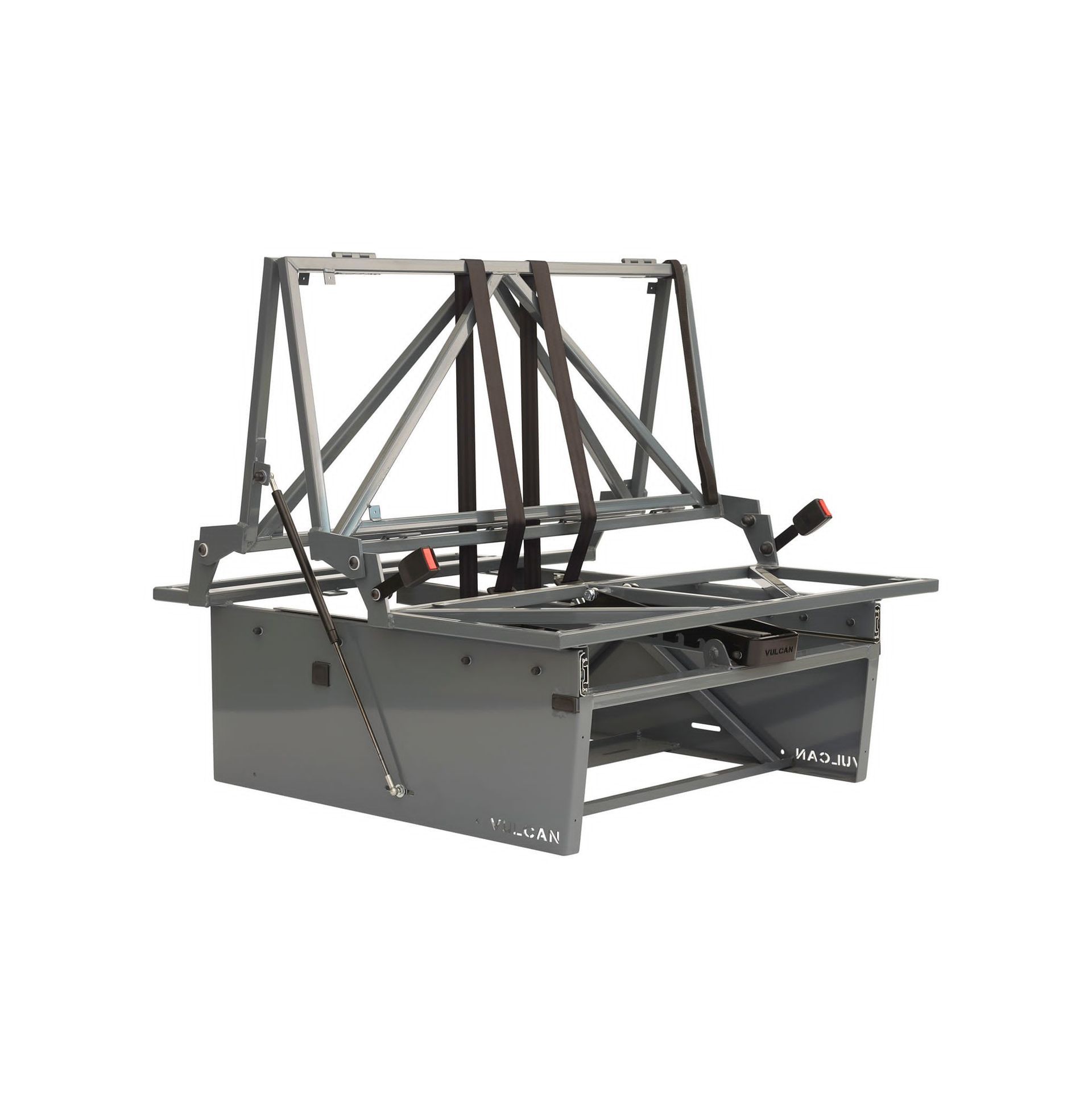 Vulcan M1 crash tested 2 seater rock n roll bed frame for campervan conversions available at AMT Store