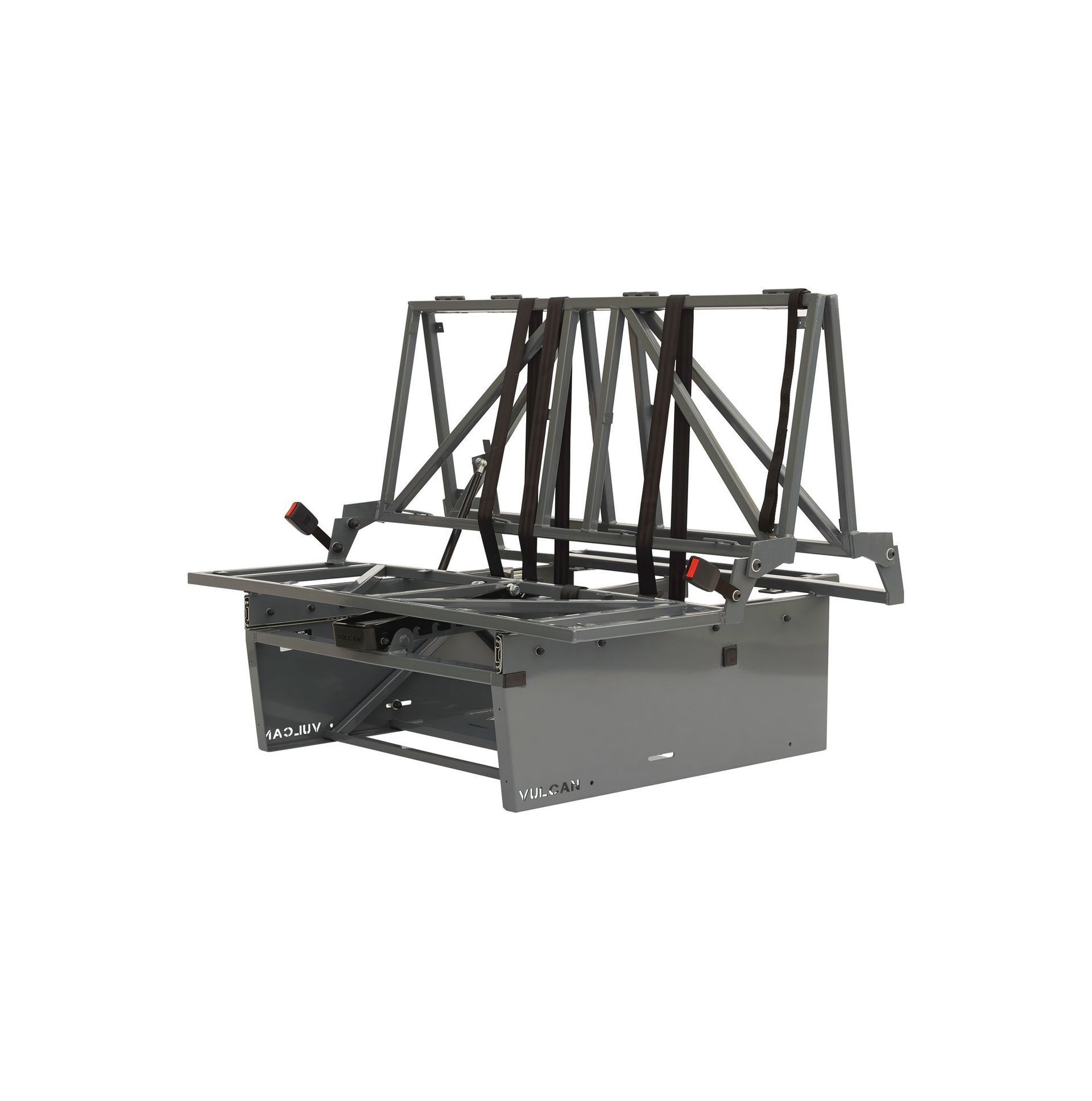 Vulcan Slimline M1 crash tested 3 seater rock n roll bed frame for campervan layouts available at AMT Store