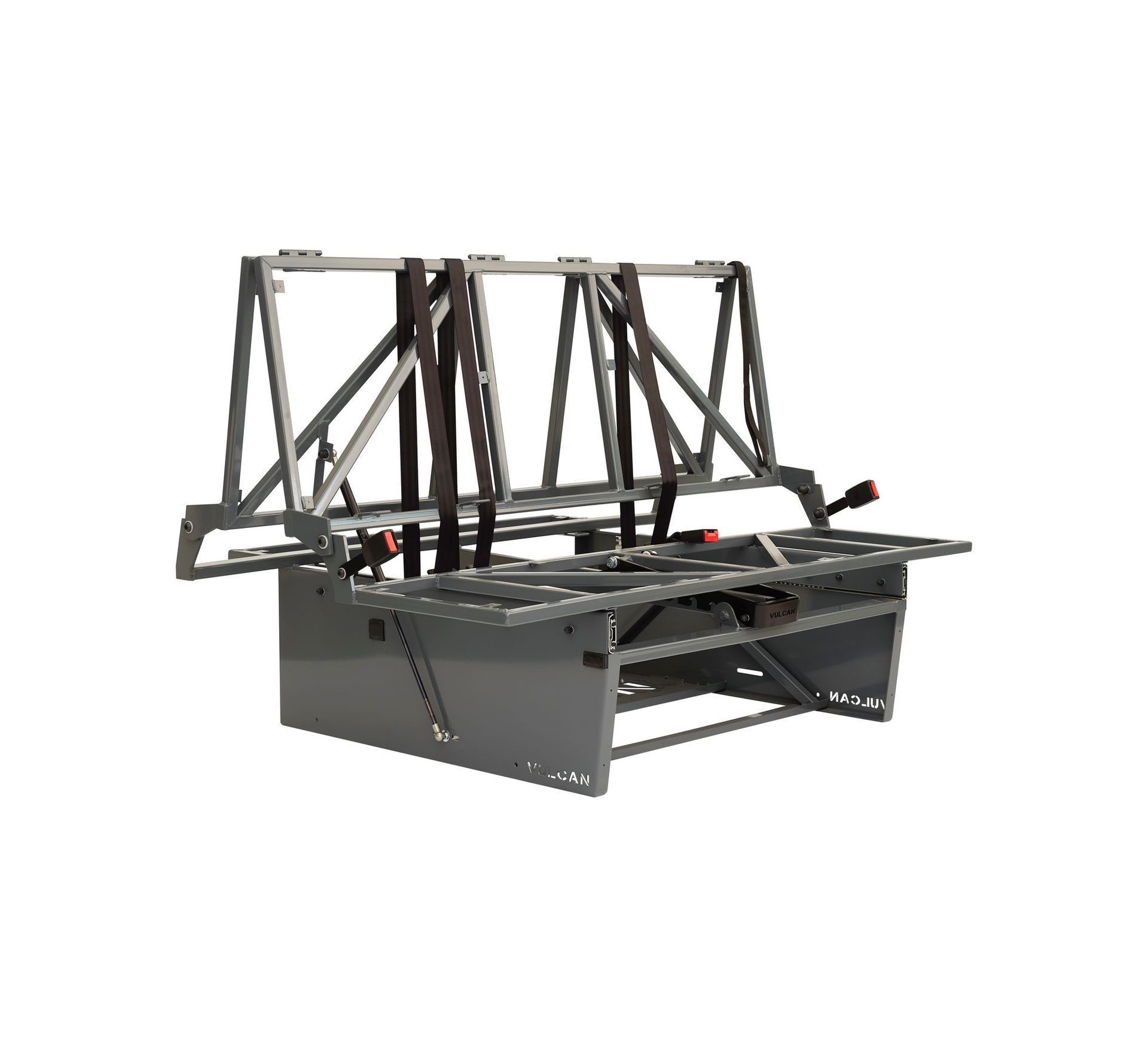 Vulcan M1 crash tested 3 seater rock n roll bed frame for campervan conversions available at AMT Store