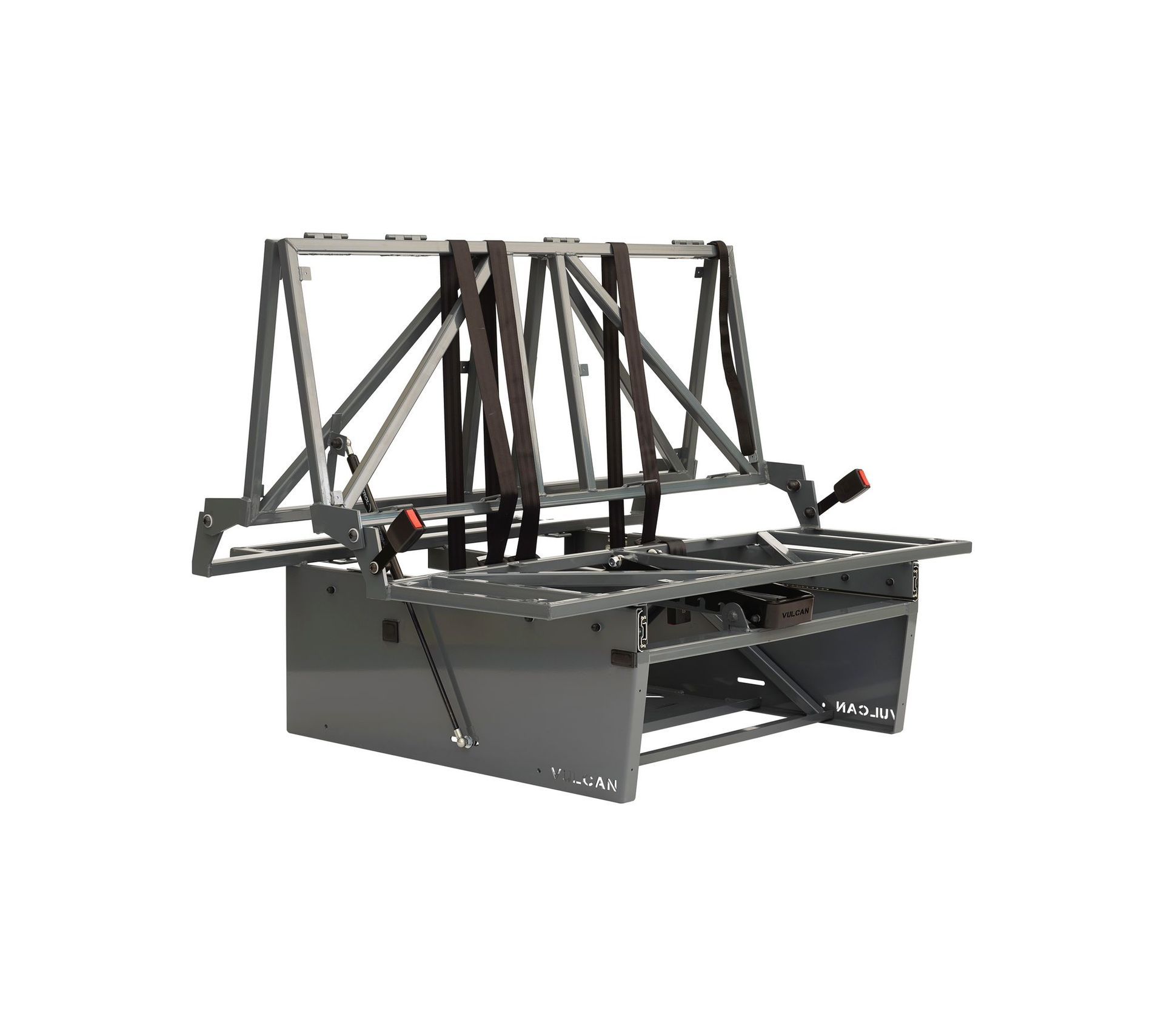 Vulcan Slimline M1 crash tested 3 seater rock n roll bed frame for campervan layouts available at AMT Store
