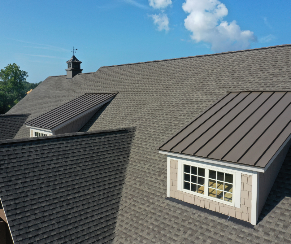 Light gray shingles on a house in the Twin Cities