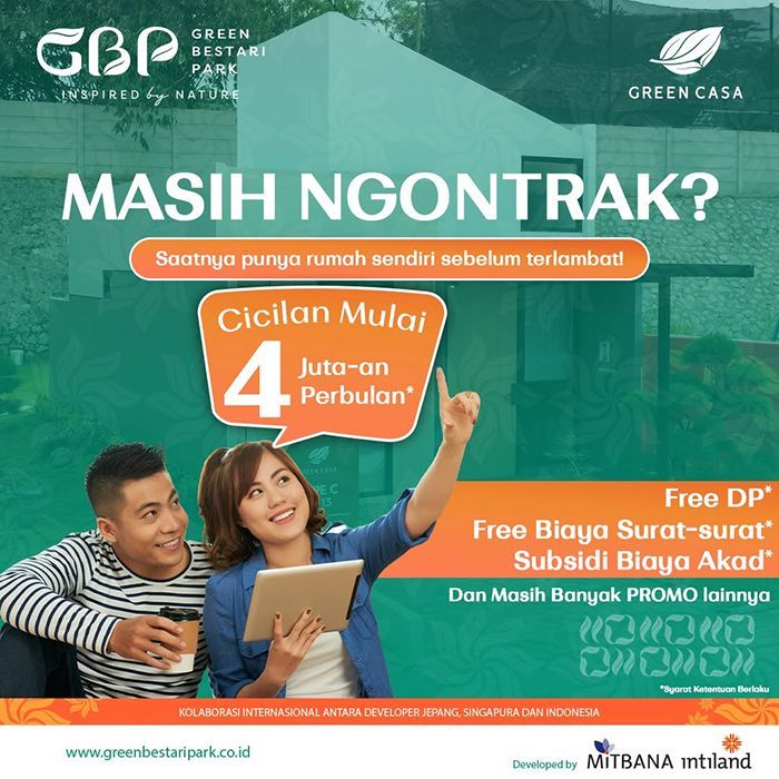 green bestari park artikel simulasi cicilan rumah