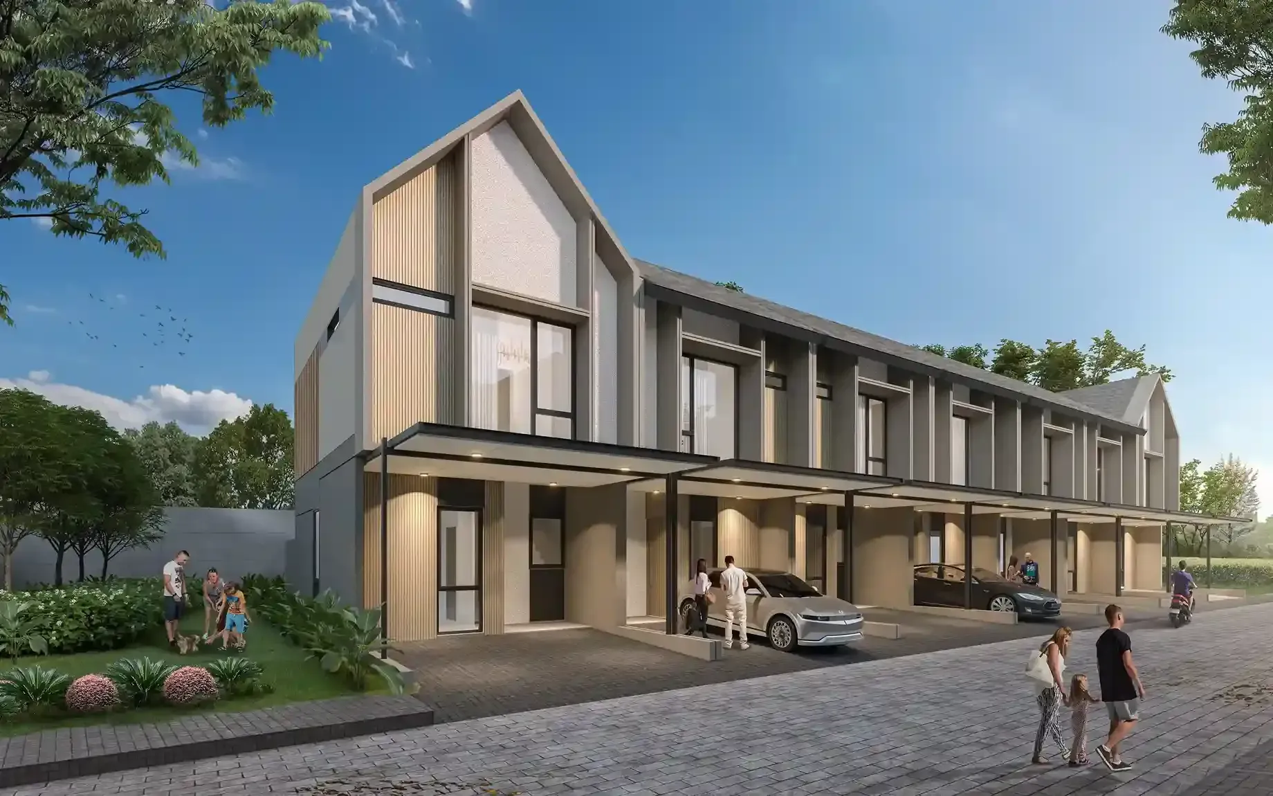 cluster green casa