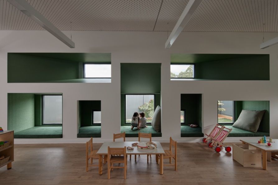 A Room With a Table and Chairs in It — Architectural Glass Solutions QLD in Cooroy, QLD