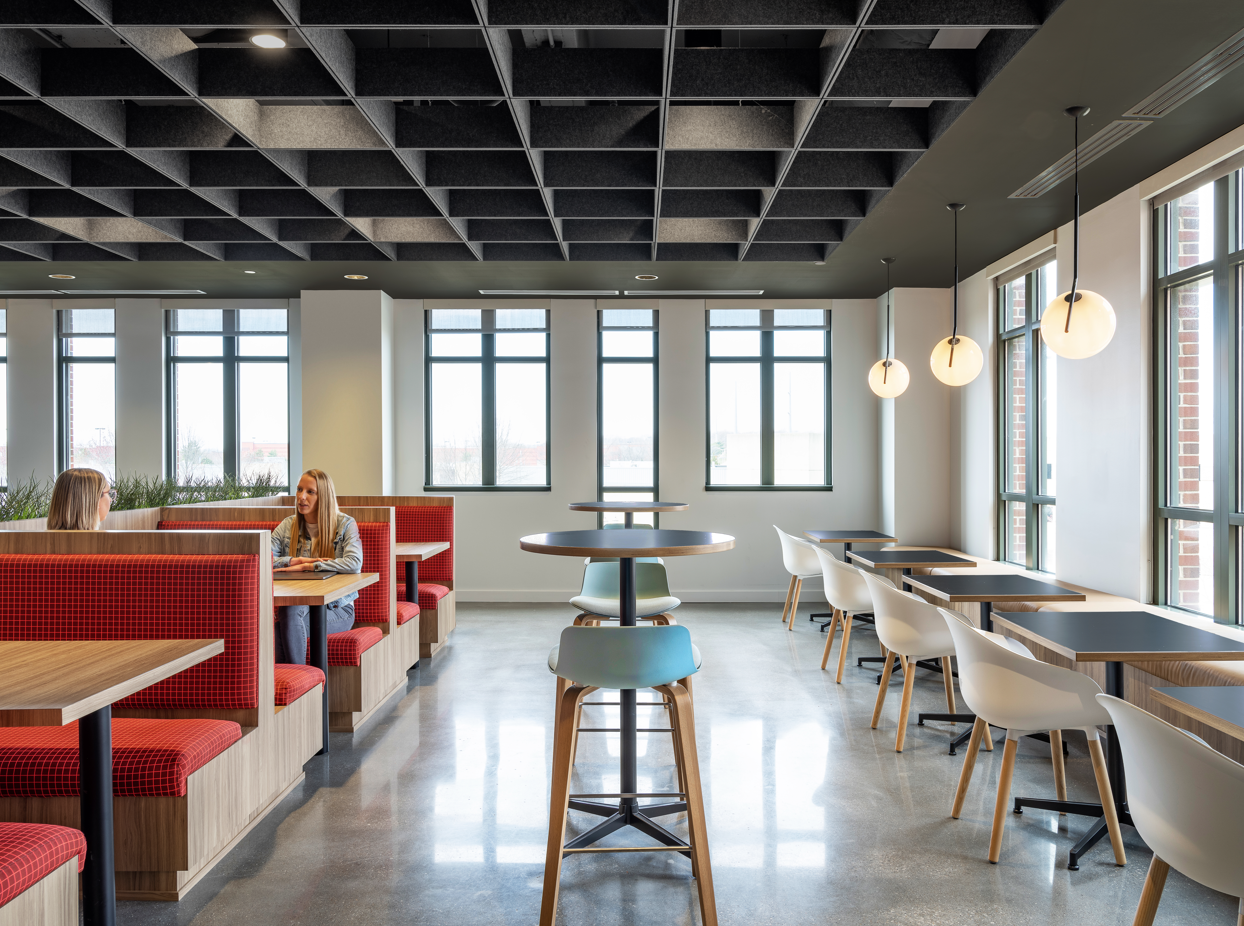 Preview of cafe area at TreviPay office