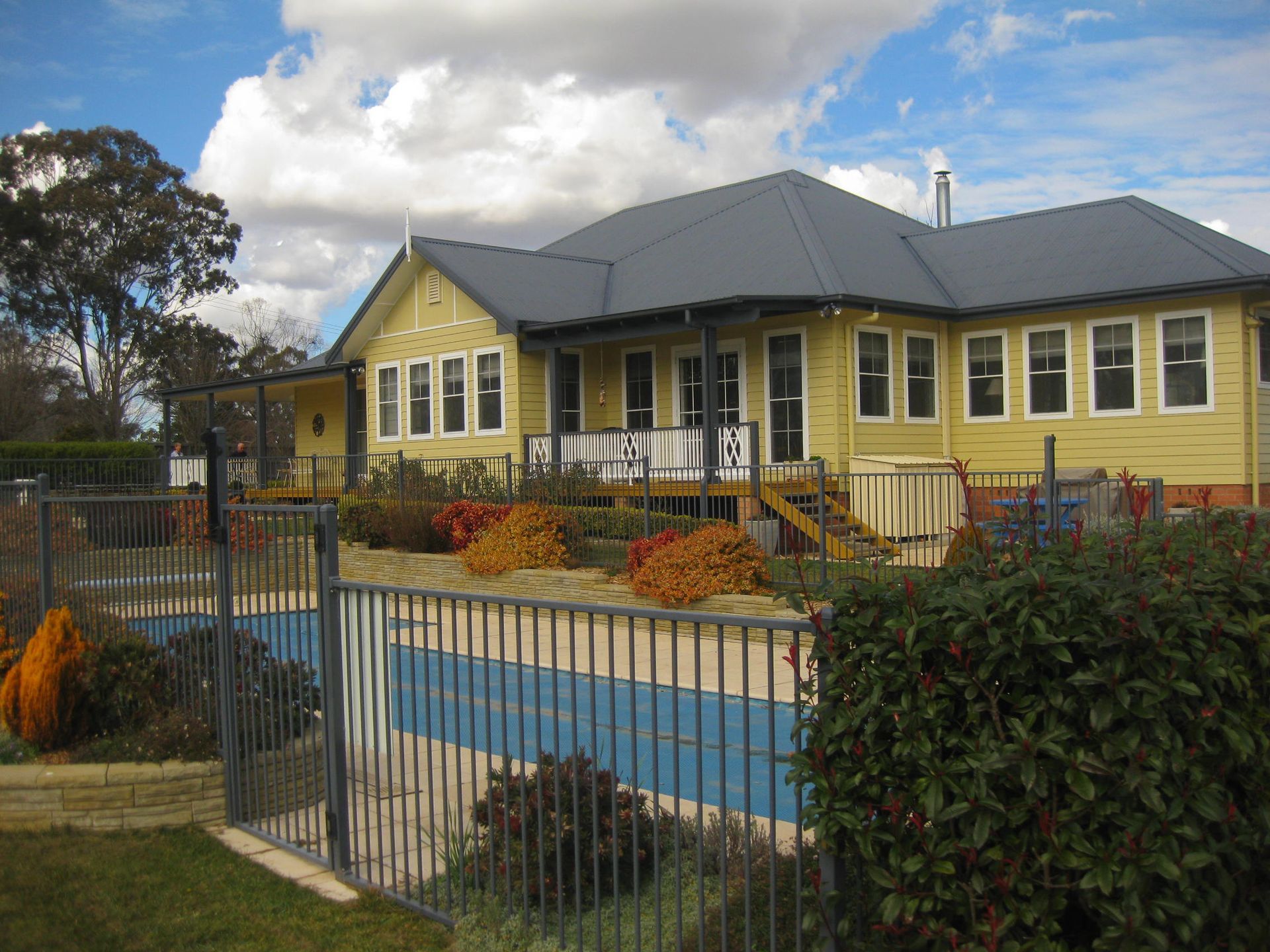 Domestic Repainted Home in Armidale. Love paint yellow house painted 