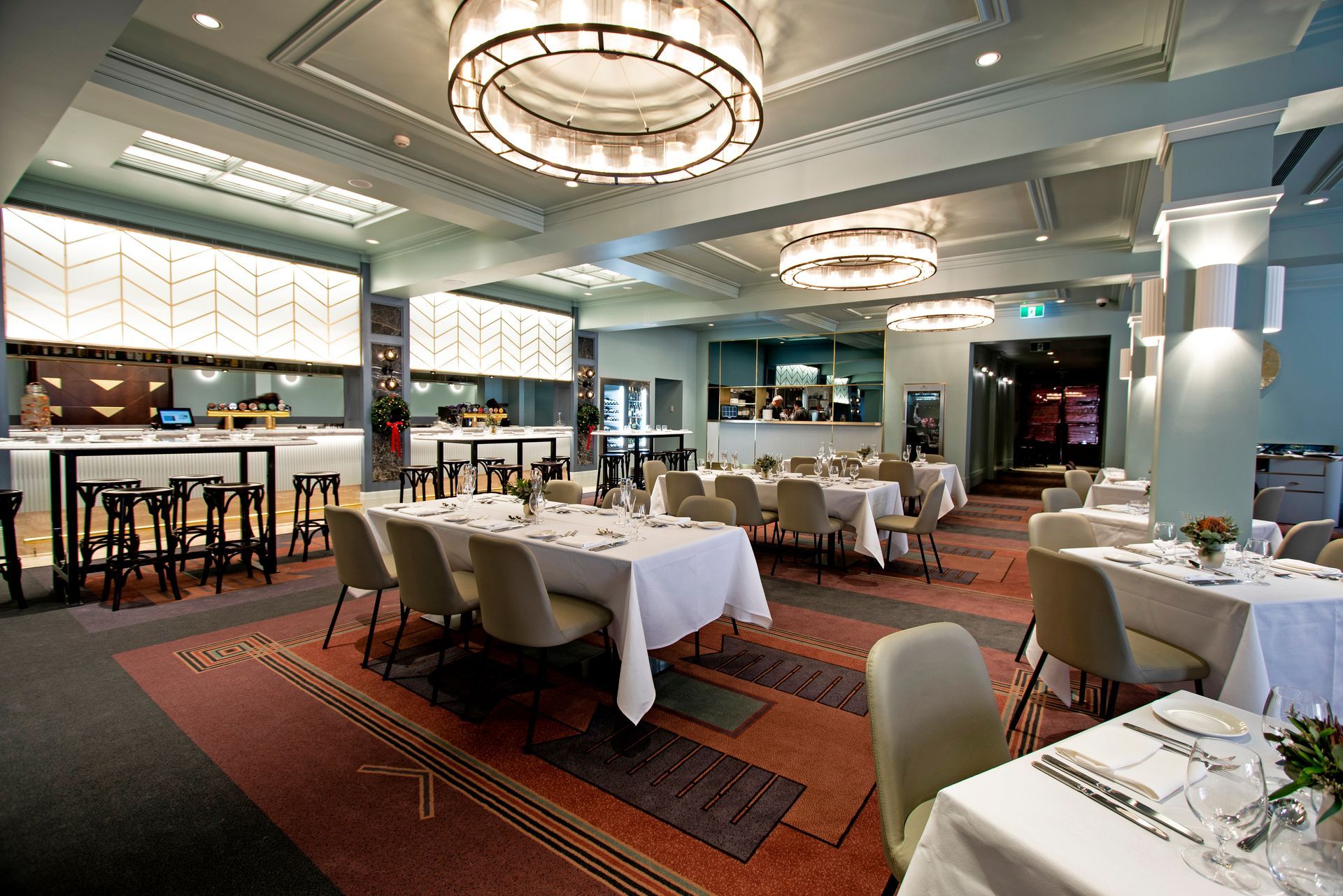 Tattersalls Hotel Armidale wall and ceiling painted by Love Paint. Commercial Painting in Armidale. 