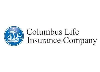 Columbus Life Insurance Company logo with blue circular icon and black text on white background