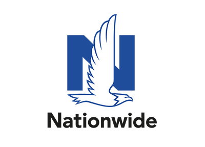 Nationwide logo with blue N and white eagle emblem