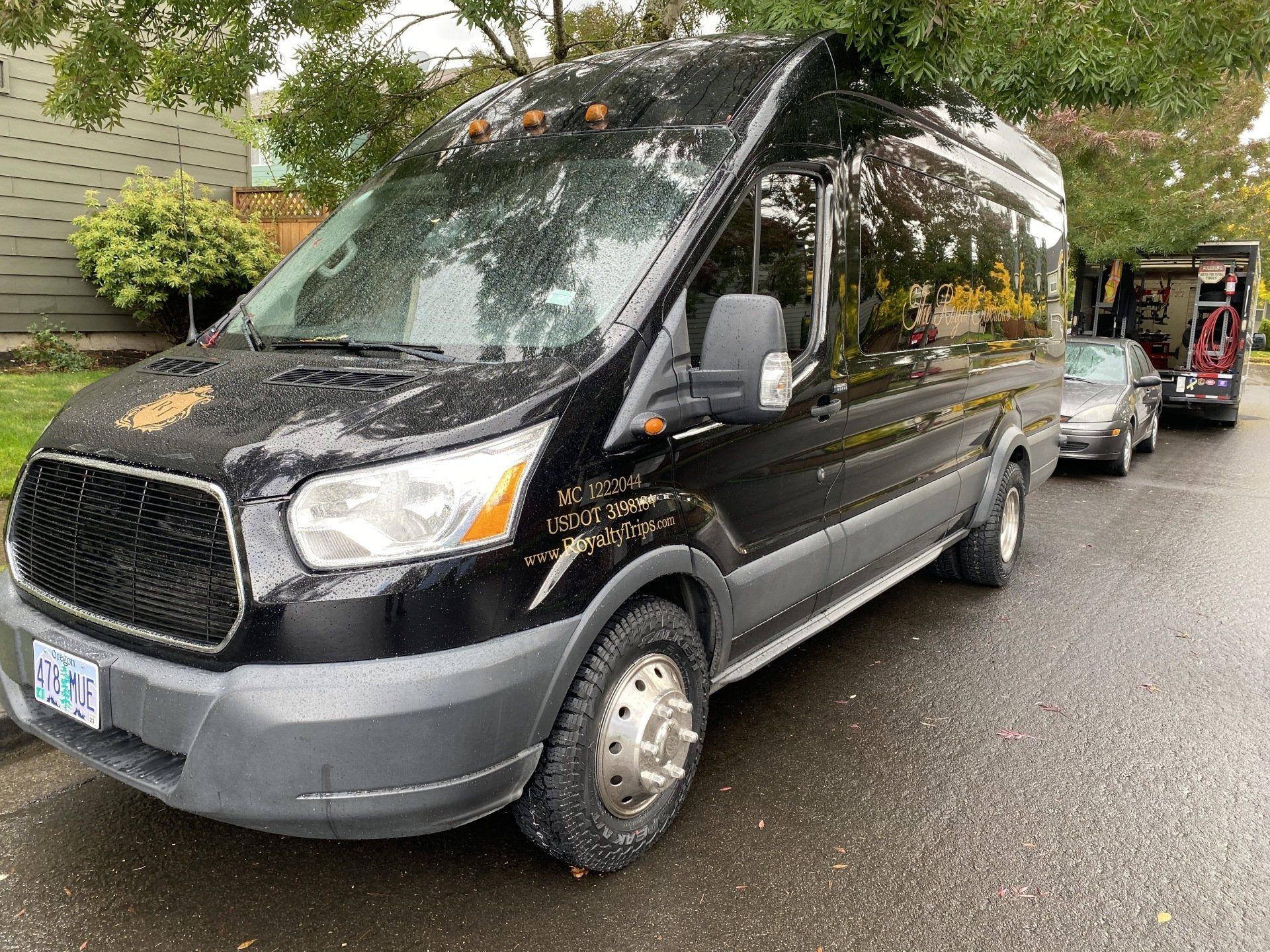 New Tires on a Party Van.
