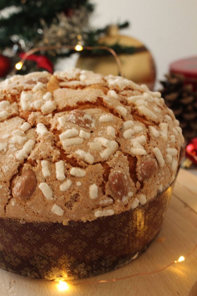 Panettone di Natale della pasticceria L'Angolo dei Dolci