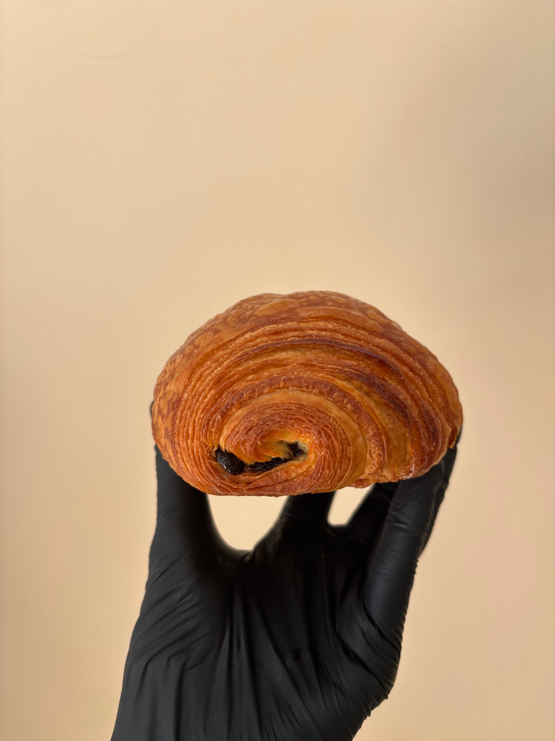 Cornetto per colazione della pasticceria a Venaria Reale
