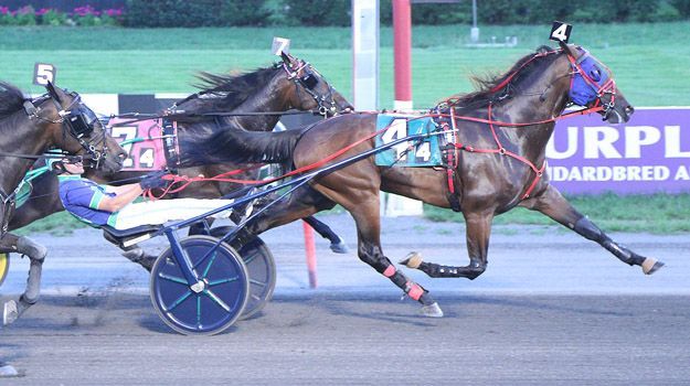 Endurance posted his third win in a row with his 1:52 score in the Stanley Dancer Memorial. Lisa Photo.