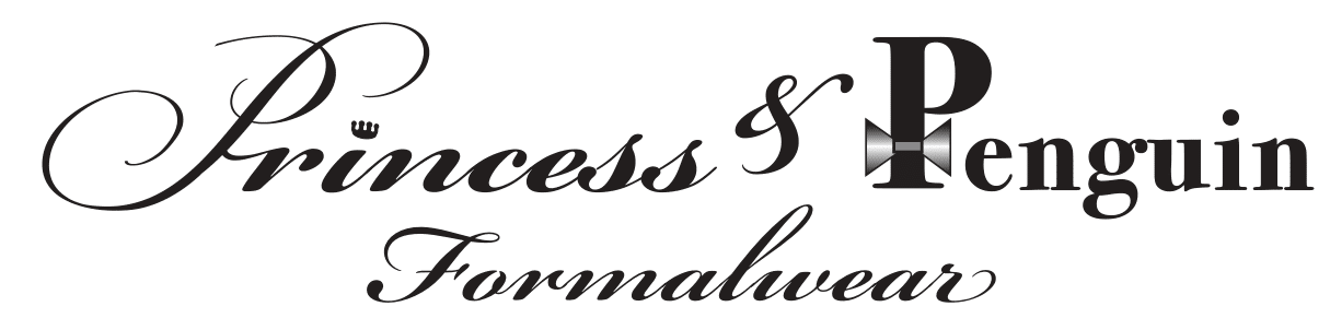 Princess & Penguin Formalwear Princess & Penguin Formalwear