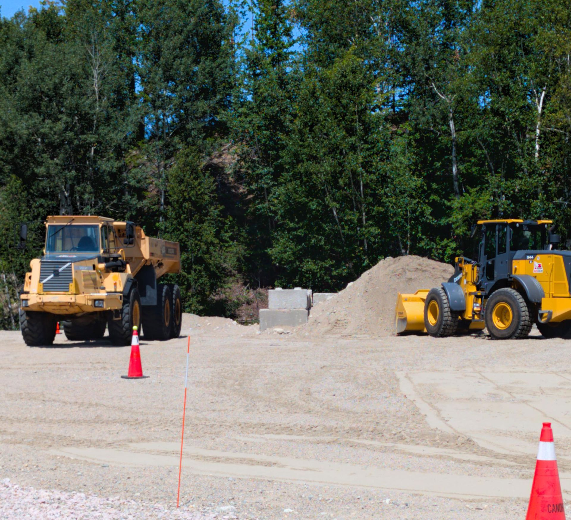 Front-End Loader & Rock Truck Experience