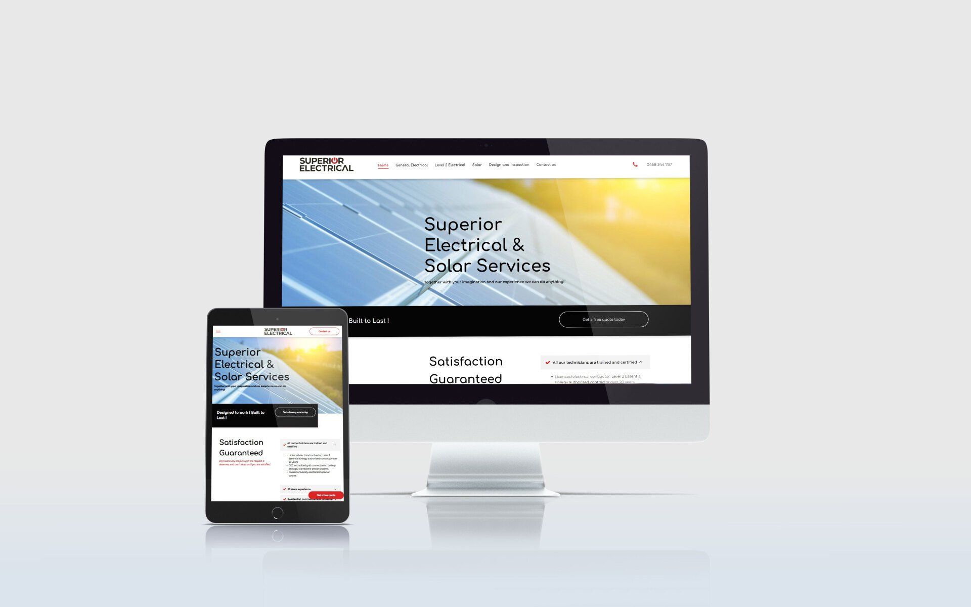 Superior Electrical Website Image