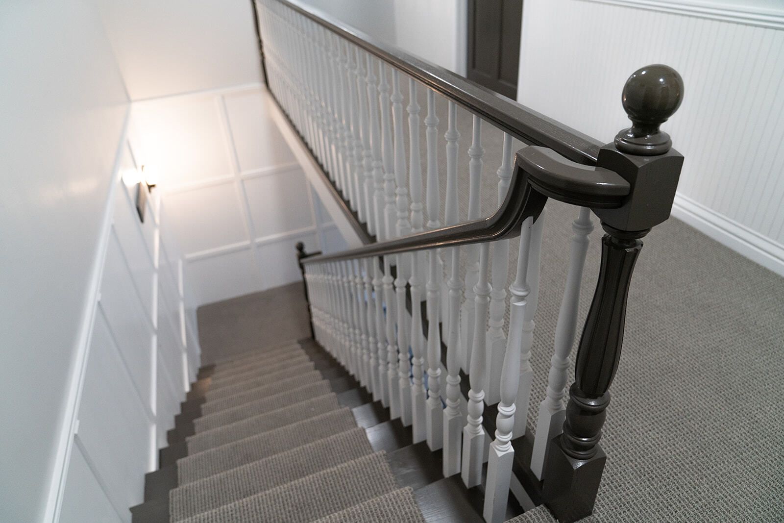 Stairs inside inn