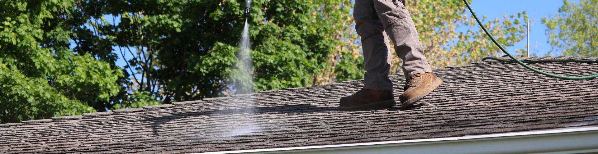Roof Rejuvenation in action with GreenSoy Technology. 