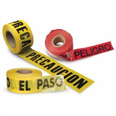 CINTA DE AMARILLA PRECAUCION Y ROJA PELIGRO