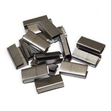 SELLO DE ACERO GALVANIZADO PARA FLEJE DE ½