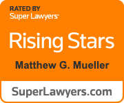 A logo for rising stars matthew g. mueller