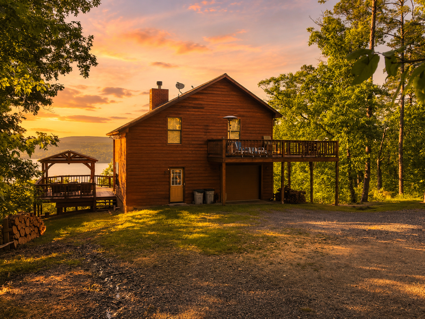 Lakehouse on the Cove