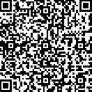 QR code with a pattern of black and white squares.