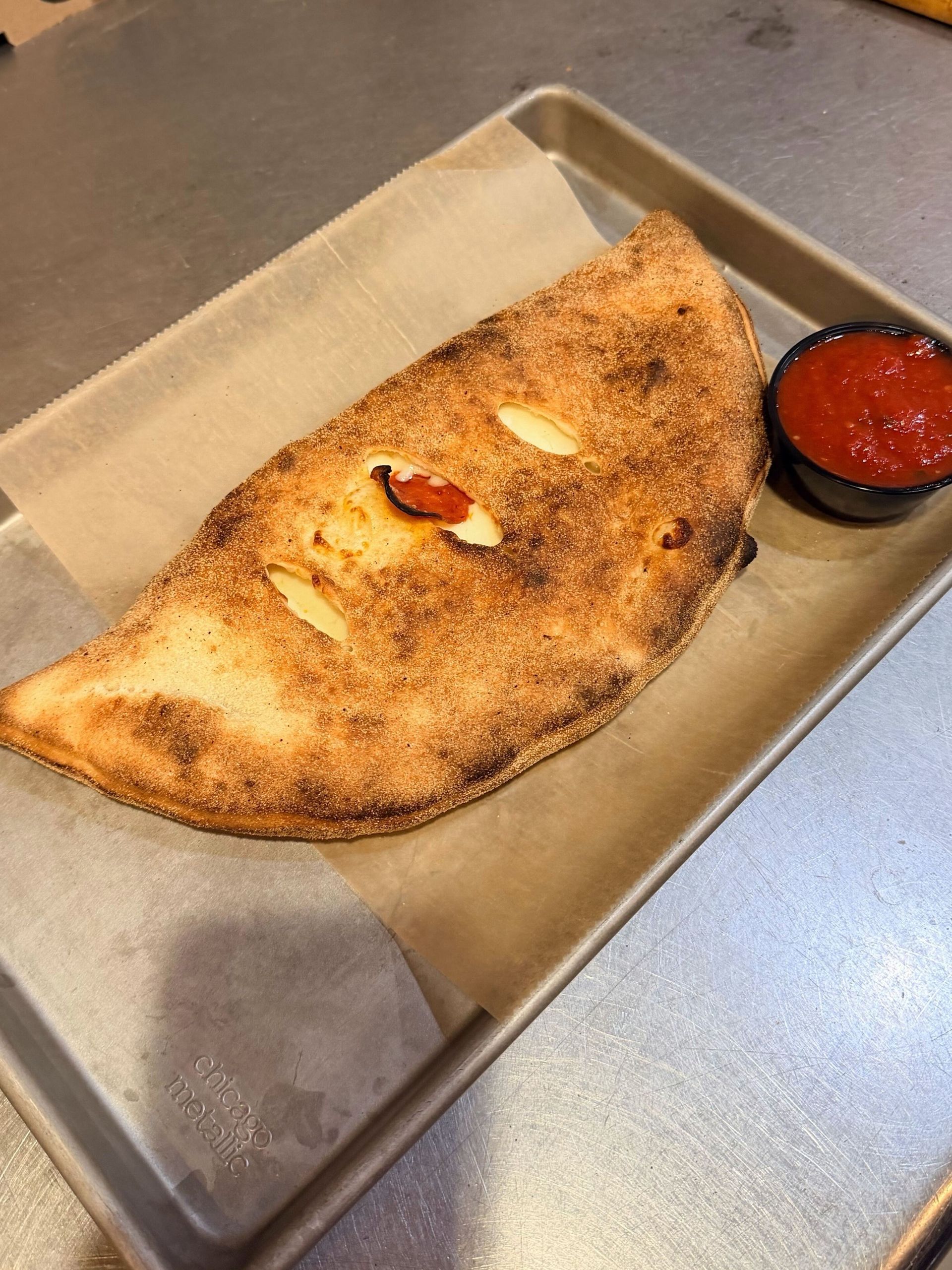 Flippers Pizza Co.Build Your Own Calzone