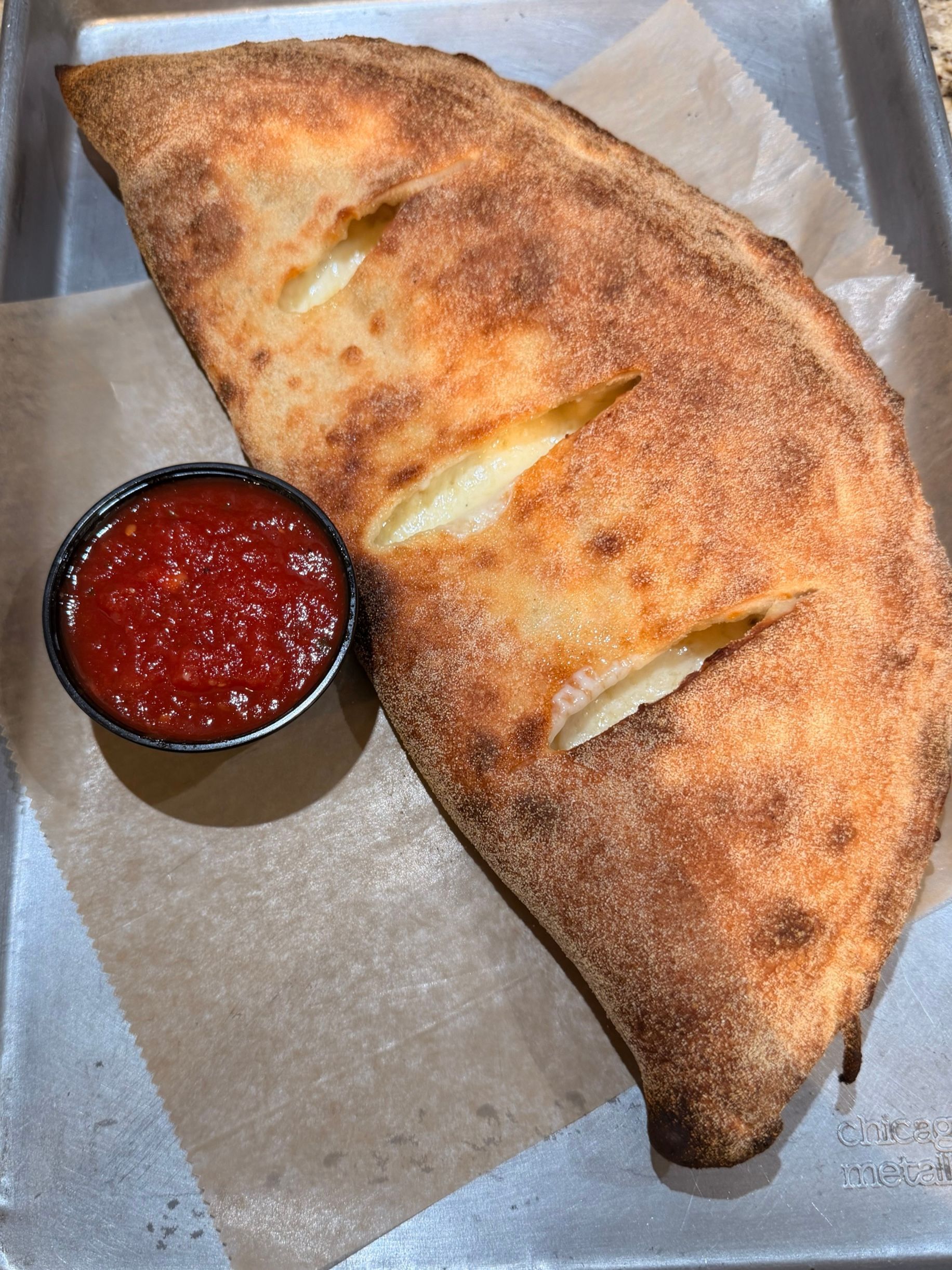 Flippers Pizza Co Build Your Own Calzone