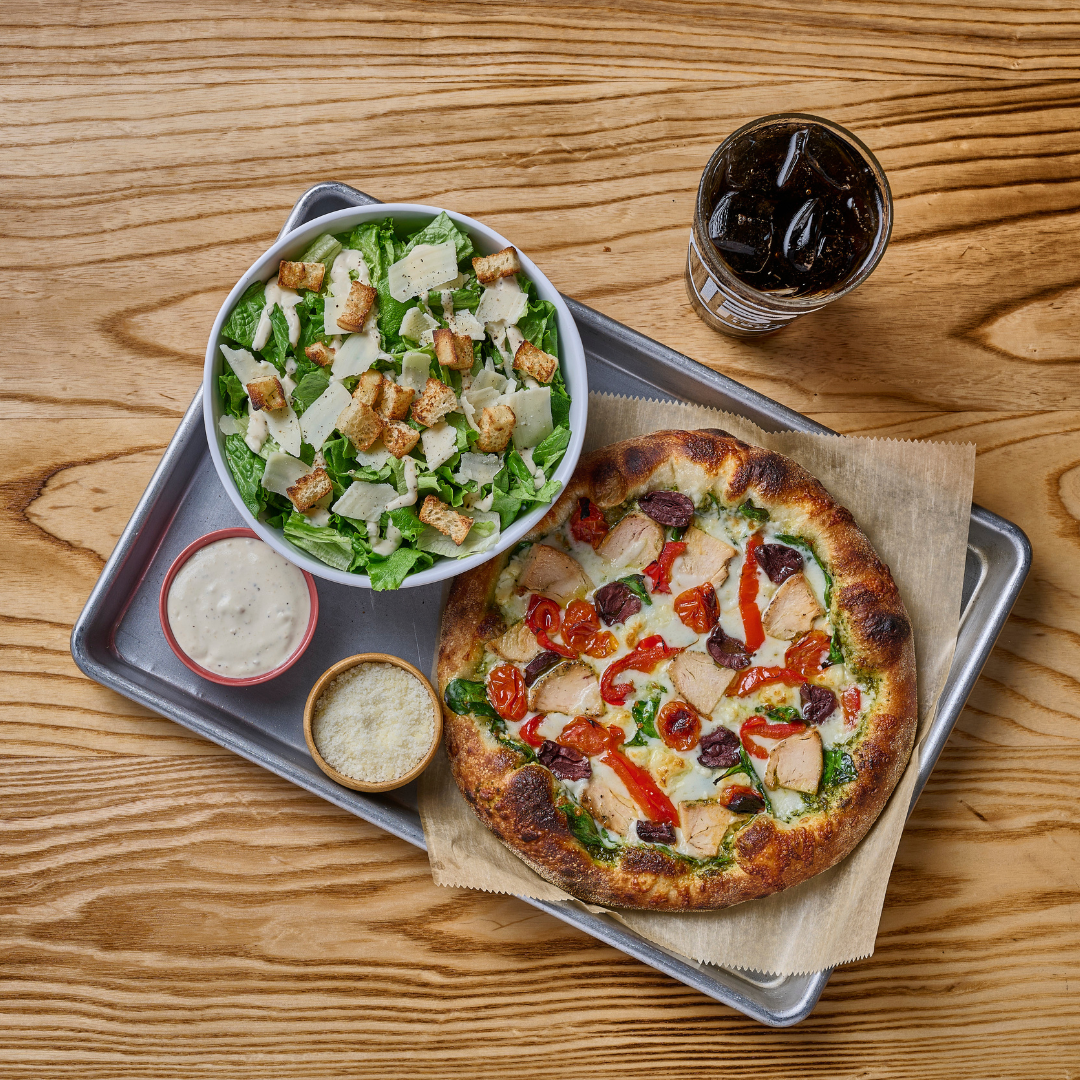 Flippers Pizza Co. Artisan Pairing with  Caesar Flipp Dipps