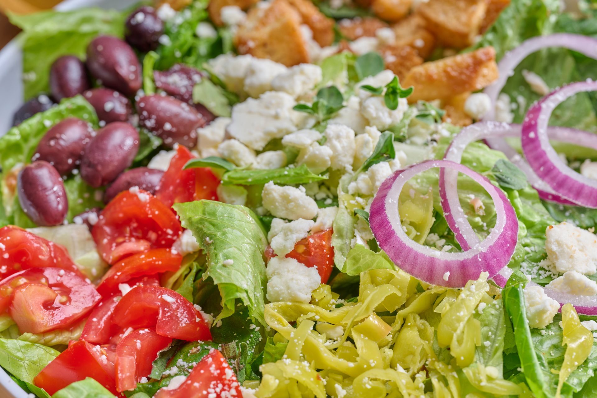 Flippers Pizza House Made Fresh Salads