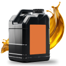 A gallon of oil with a splash of oil coming out of it. | Compassion Auto Care LLC