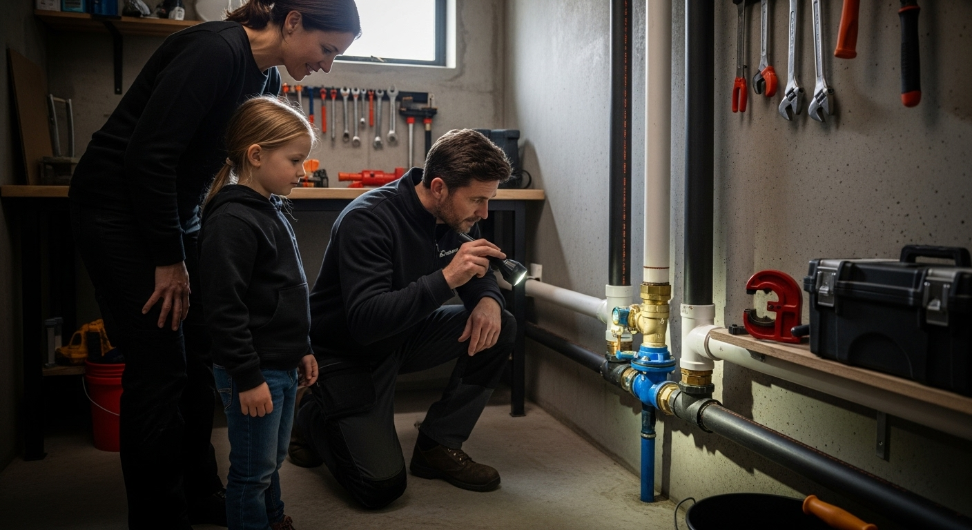 backwater valve inspection homeowner