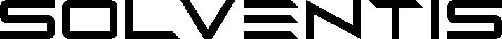 SOLVENTIS, a brand name in bold, sans-serif font.