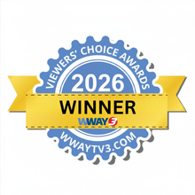 2026 Viewers' Choice Awards winner badge with yellow ribbon and WWAY TV 3 logo 2026 Viewers' Choice Awards winner badge with yellow ribbon and WWAY TV 3 logo