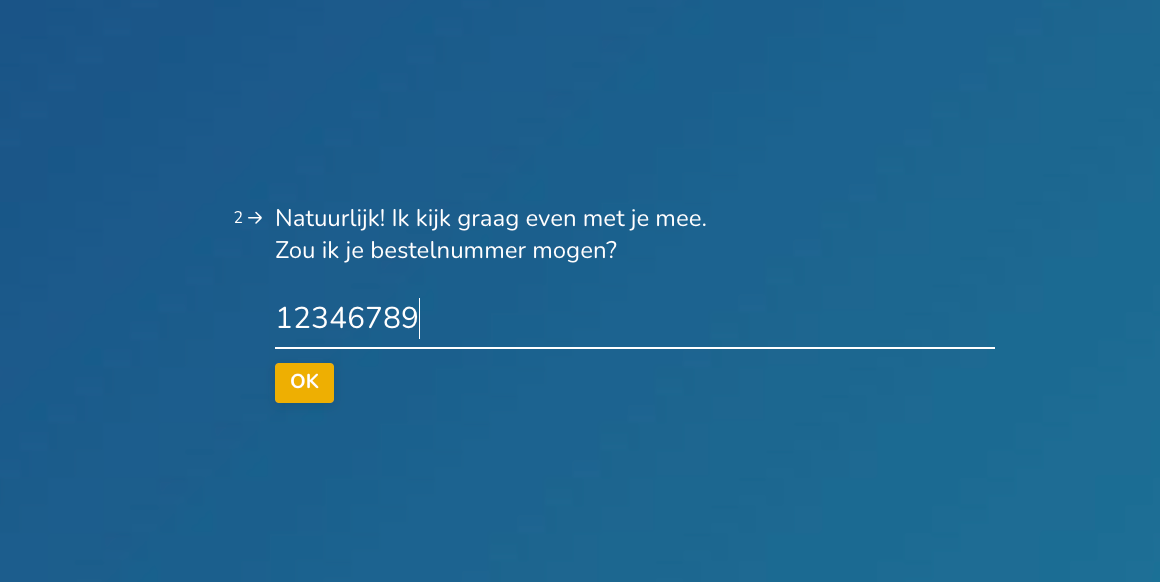 Orderinformatie direct ophalen