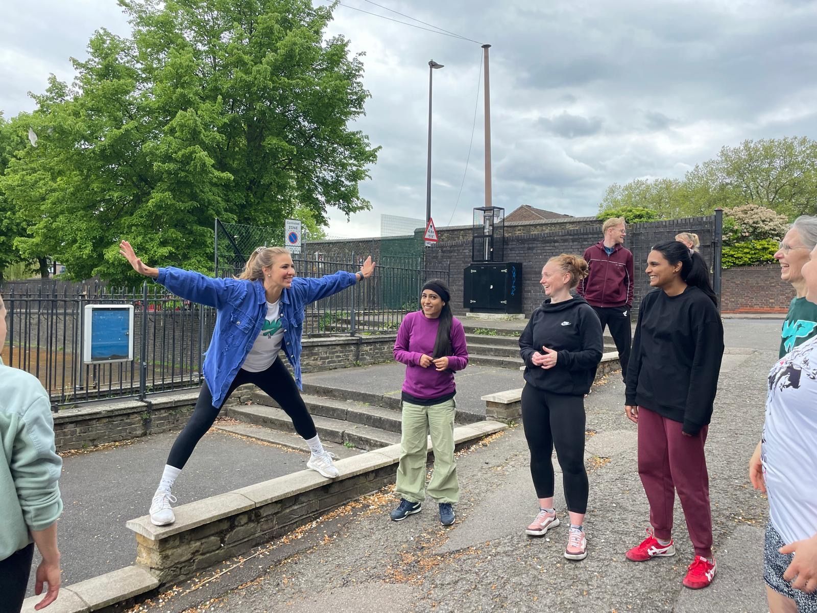 Women International Parkour Weekend London at Parkour Generations