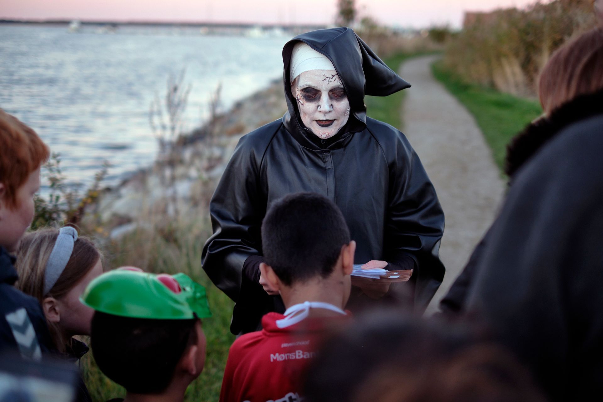 Billede fra Halloween i Præstø