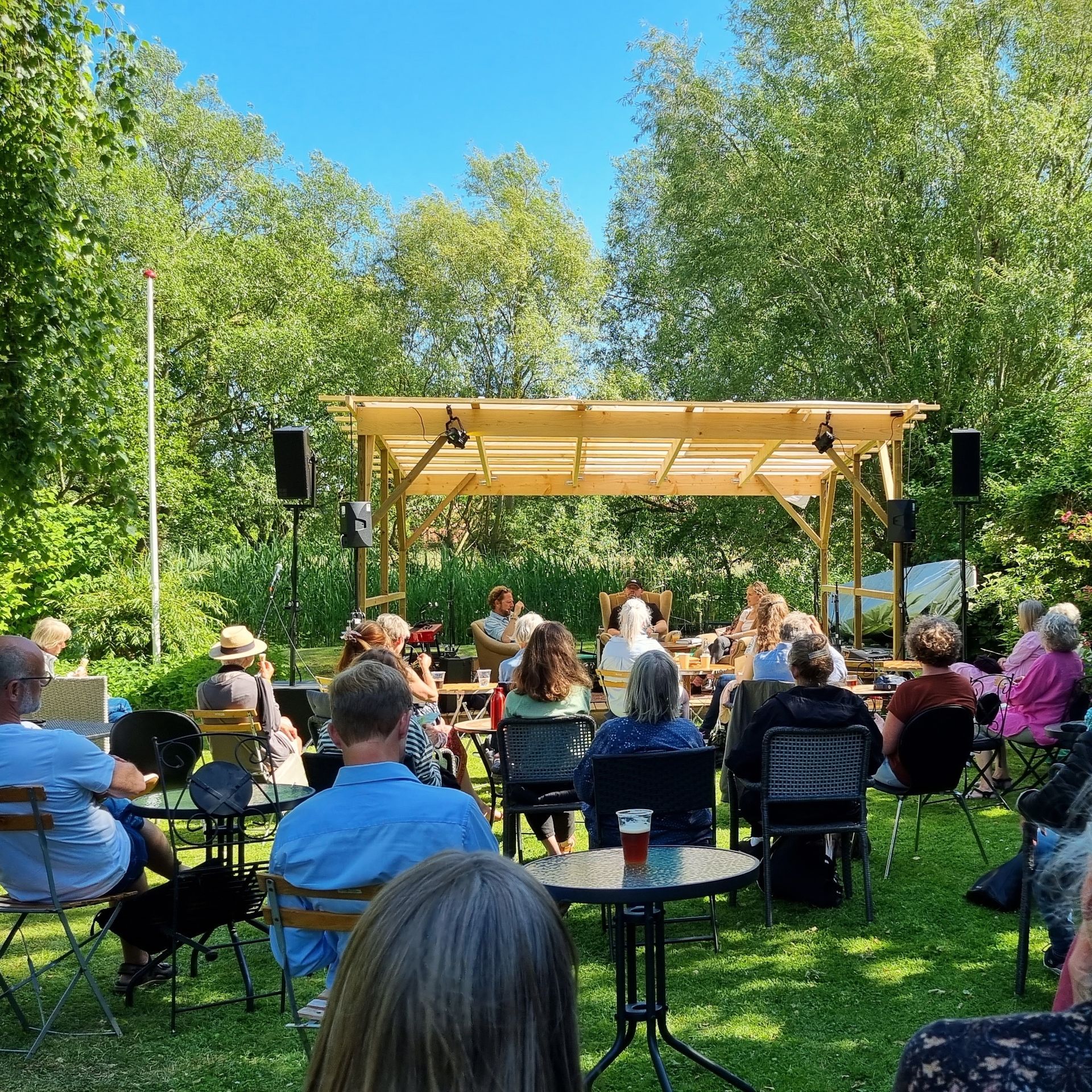 Billede fra Litteraturfestival i Præstø