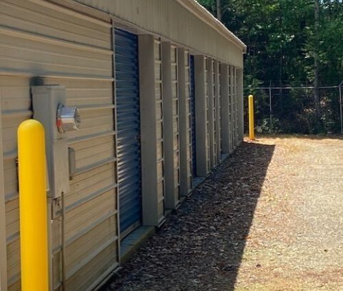 drive-up accessible storage units