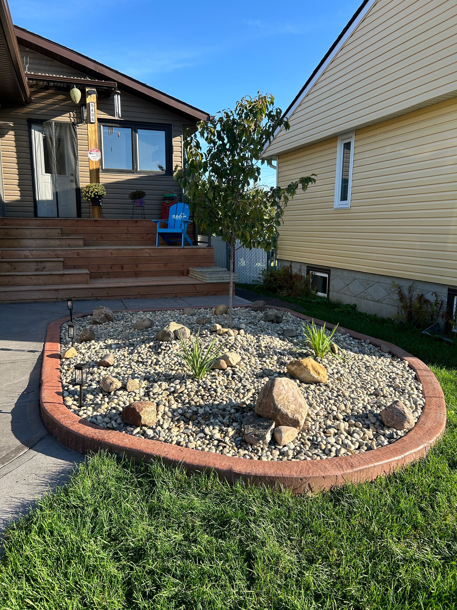 front yard xeriscape landscaping