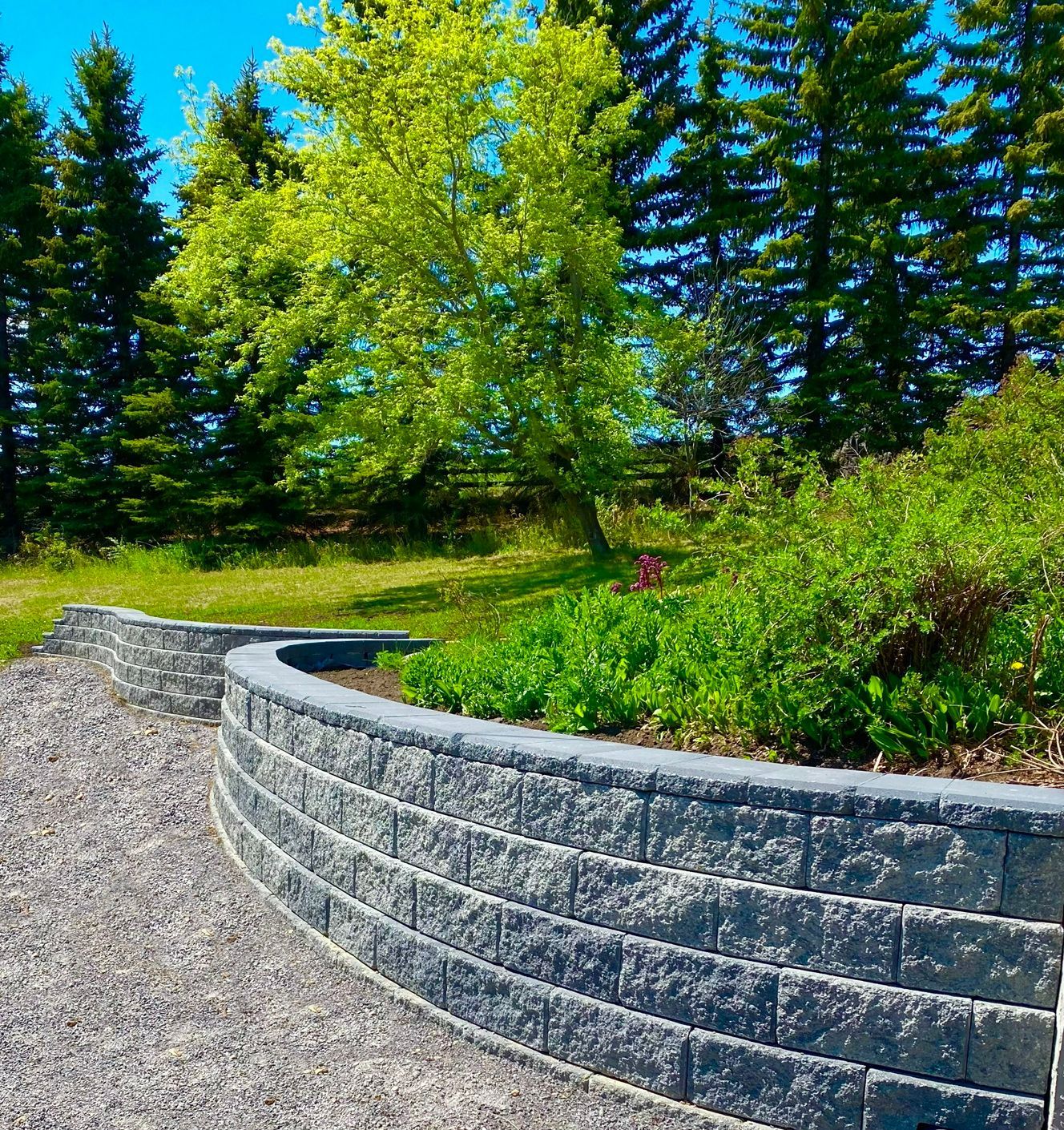 roman retaining wall