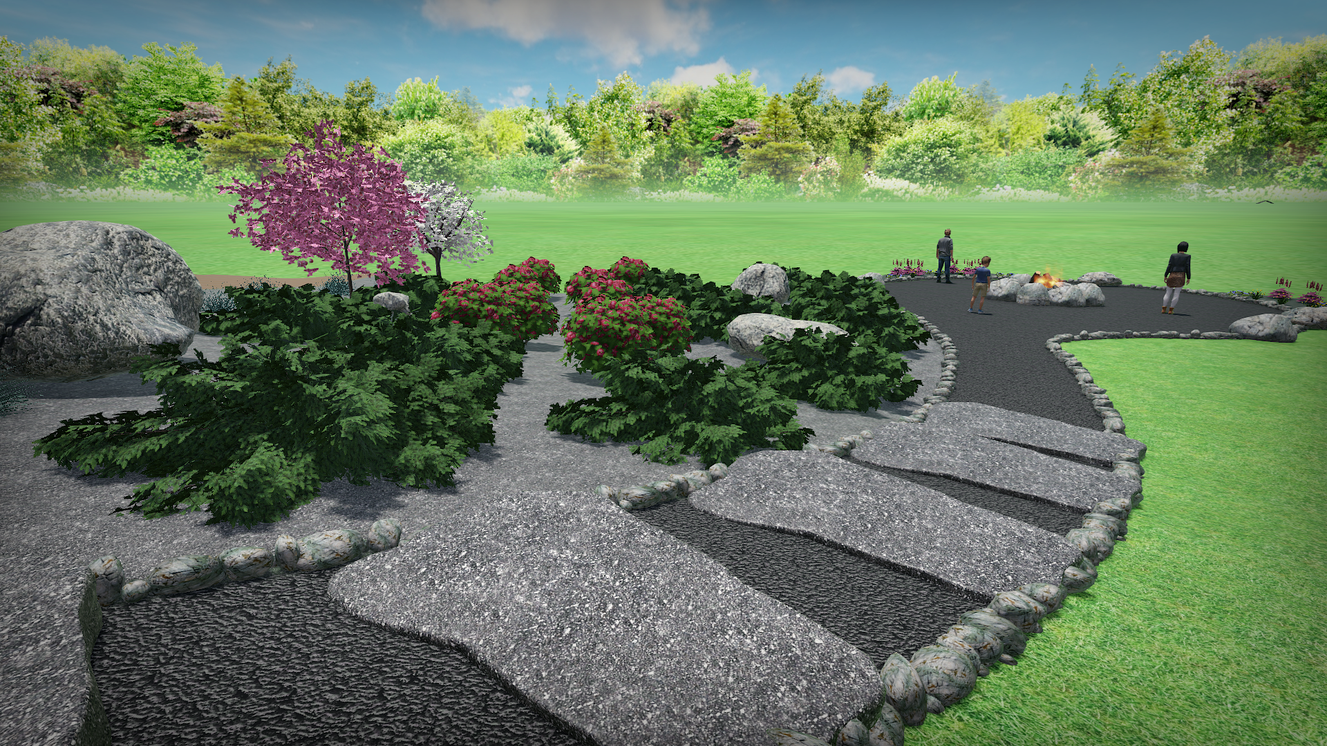3d design with barkman steps