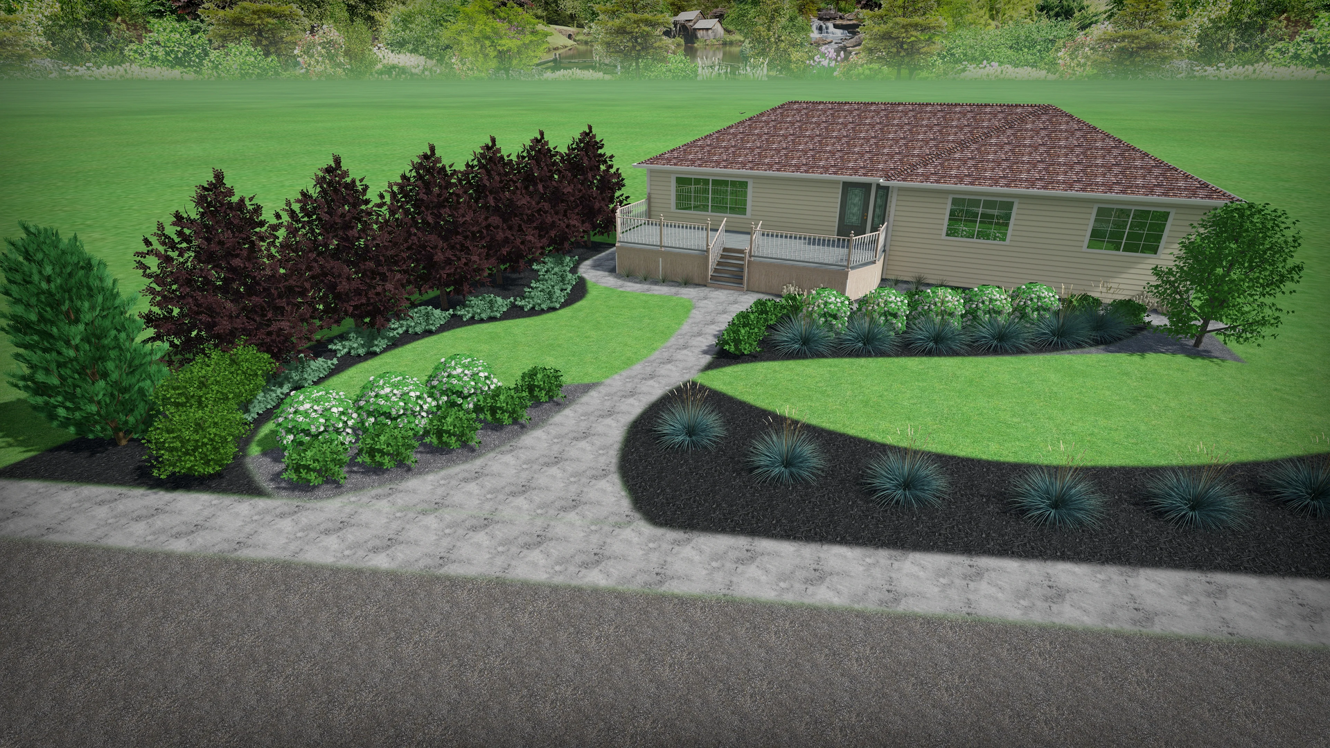 3d design front yard