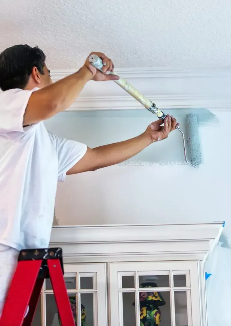 GCM Restoration Interior painting image of painter