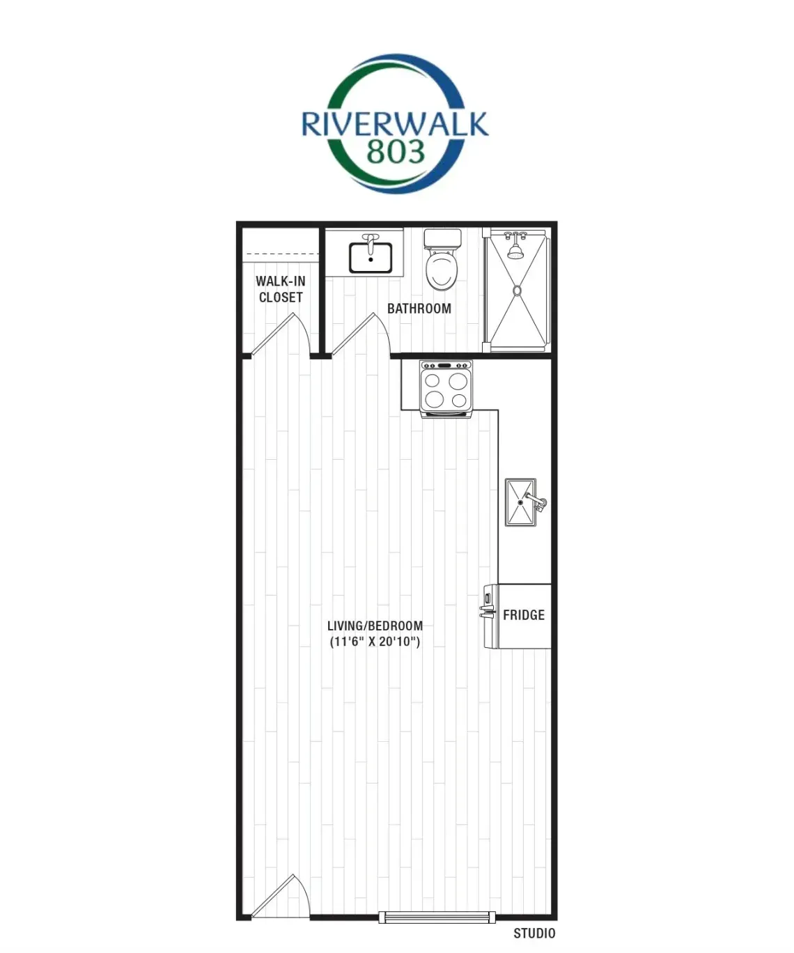 Studio Floor Plan